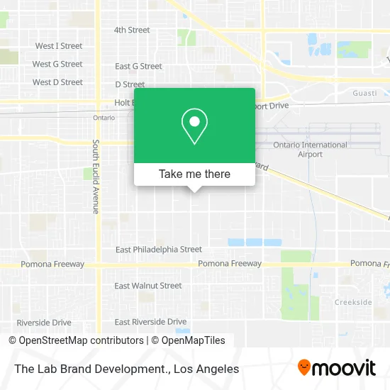 The Lab Brand Development. map