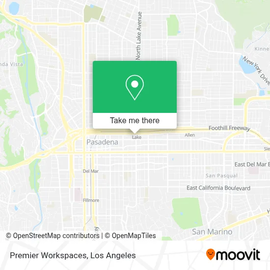 Premier Workspaces map