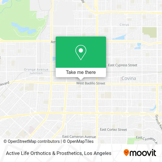 Active Life Orthotics & Prosthetics map