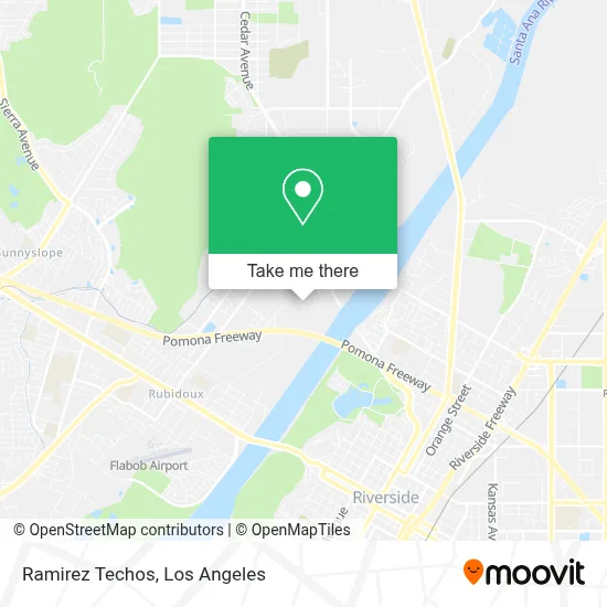 Ramirez Techos map