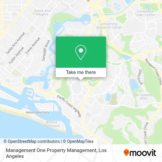 Management One Property Management map