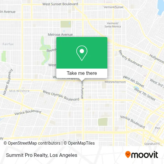 Summit Pro Realty map