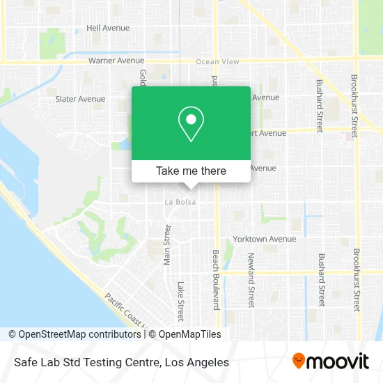 Safe Lab Std Testing Centre map