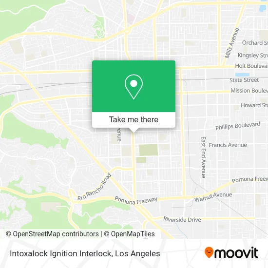 Intoxalock Ignition Interlock map