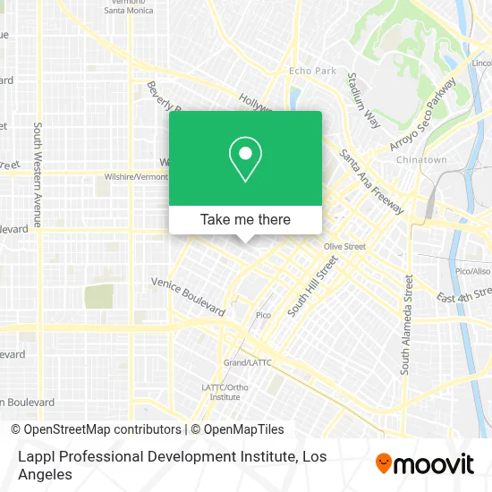 Lappl Professional Development Institute map
