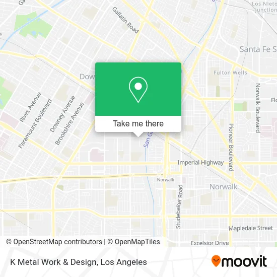 K Metal Work & Design map