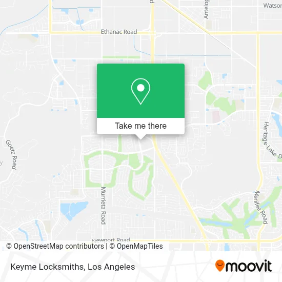 Keyme Locksmiths map