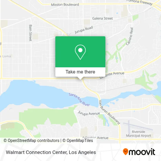 Walmart Connection Center map