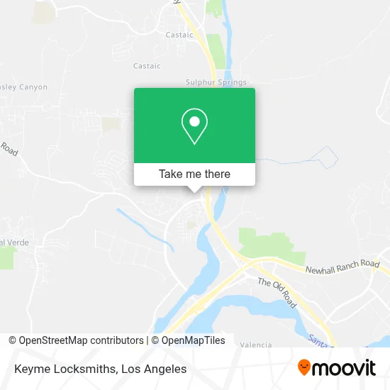 Keyme Locksmiths map
