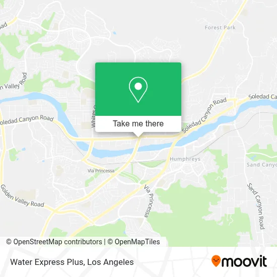 Water Express Plus map