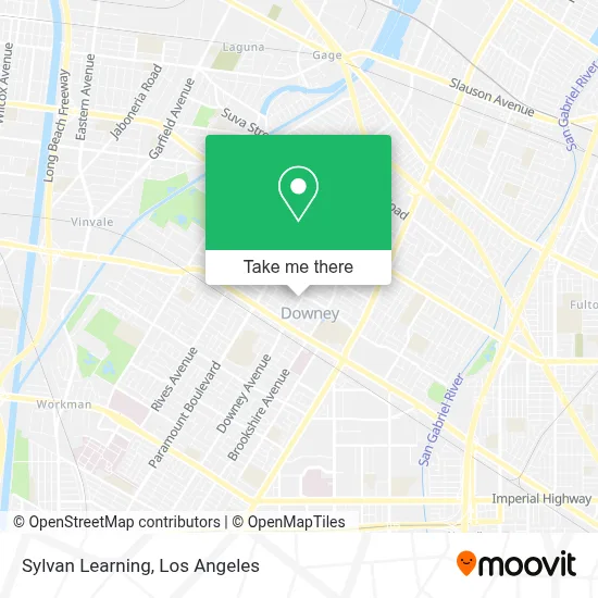 Sylvan Learning map