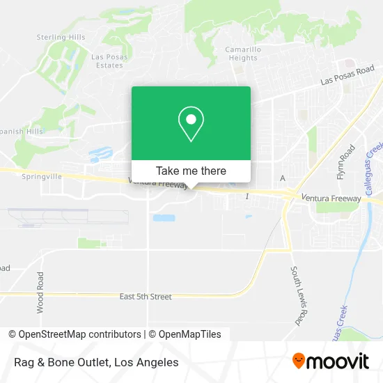 Rag & Bone Outlet map