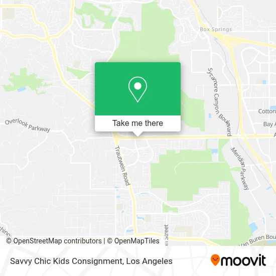Savvy Chic Kids Consignment map