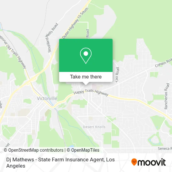 Dj Mathews - State Farm Insurance Agent map