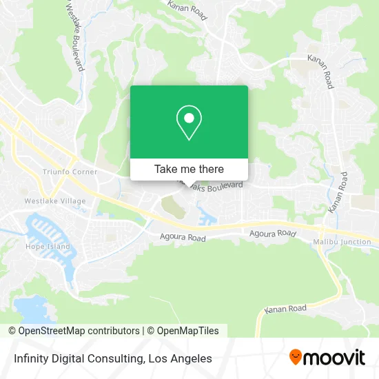 Infinity Digital Consulting map