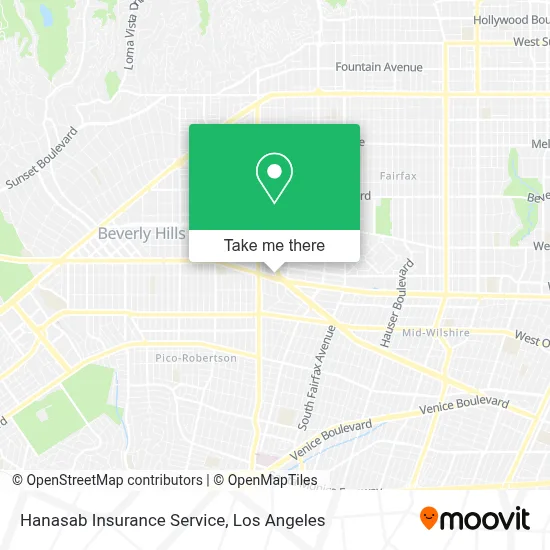 Hanasab Insurance Service map