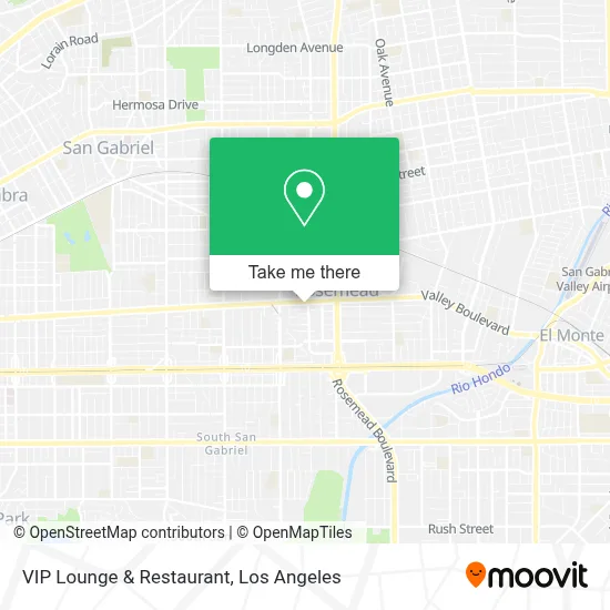 VIP Lounge & Restaurant map