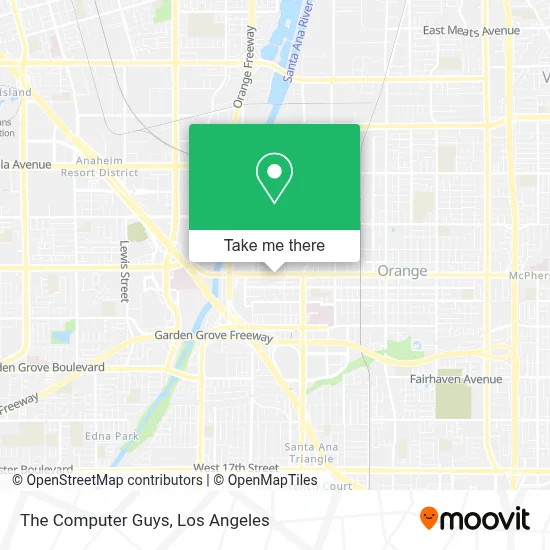 The Computer Guys map