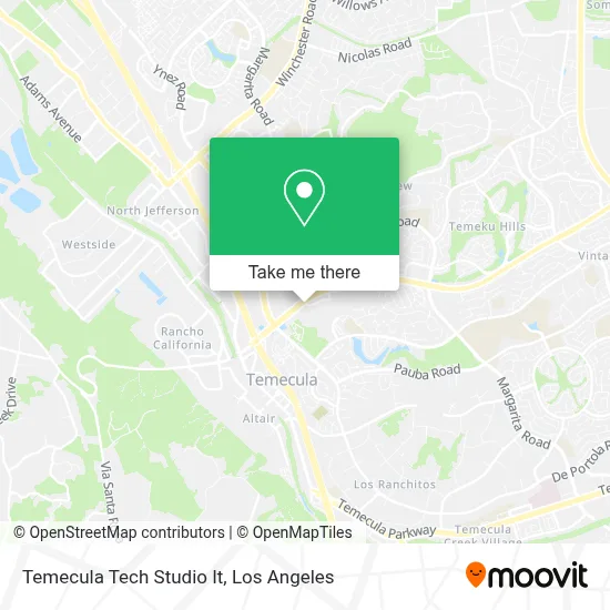 Temecula Tech Studio It map