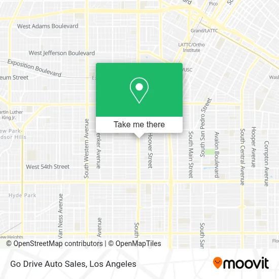 Go Drive Auto Sales map