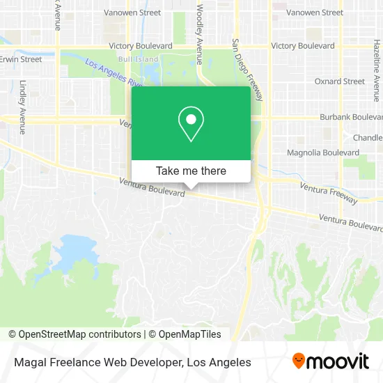 Magal Freelance Web Developer map