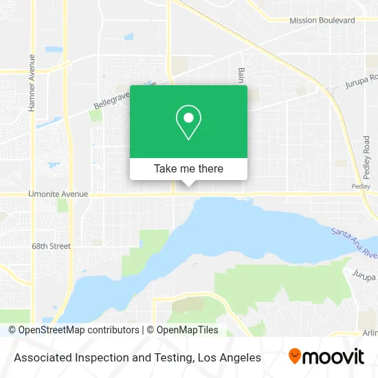 Associated Inspection and Testing map