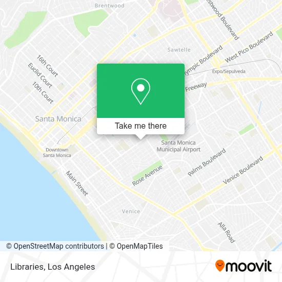 Libraries map
