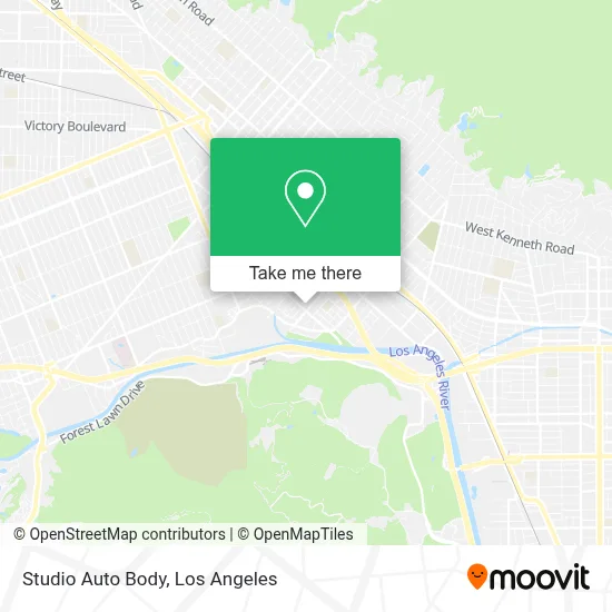 Studio Auto Body map