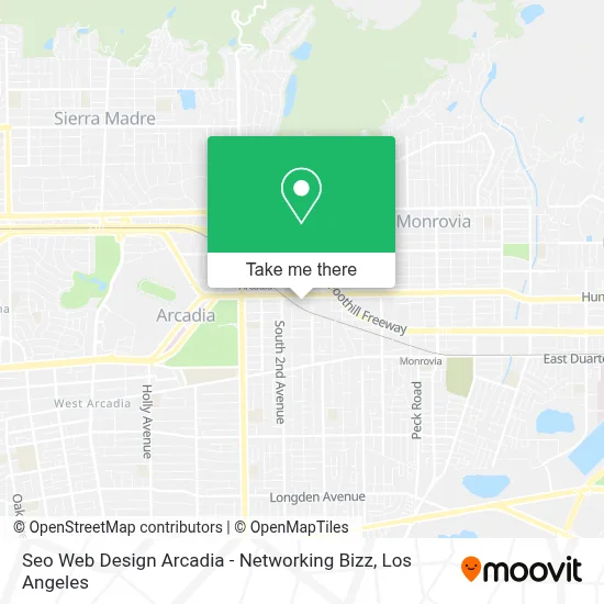 Seo Web Design Arcadia - Networking Bizz map