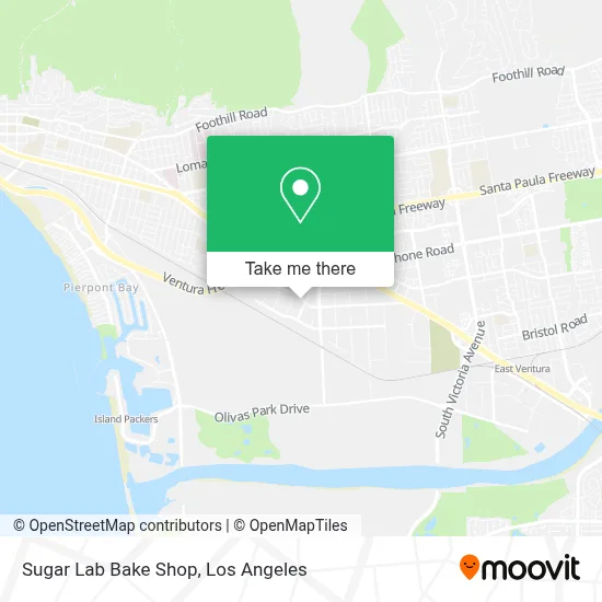 Sugar Lab Bake Shop map