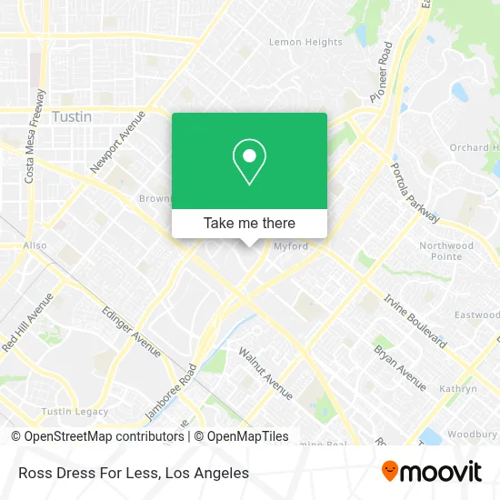 Ross Dress For Less map