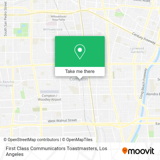 First Class Communicators Toastmasters map