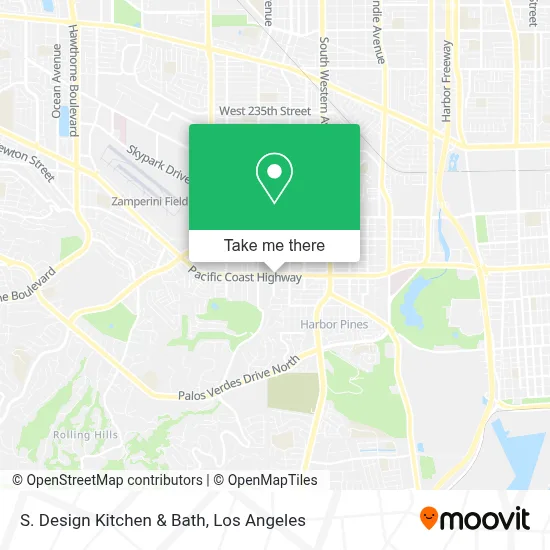 S. Design Kitchen & Bath map