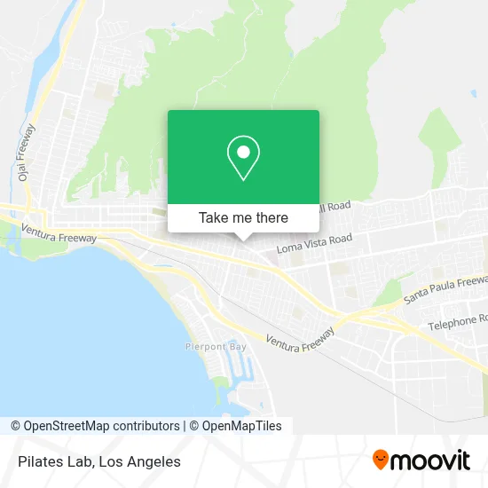 Pilates Lab map