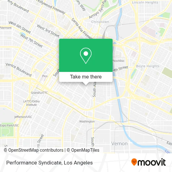 Performance Syndicate map