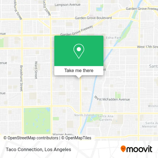 Taco Connection map