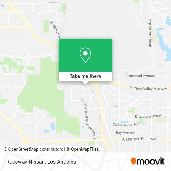 Raceway Nissan map
