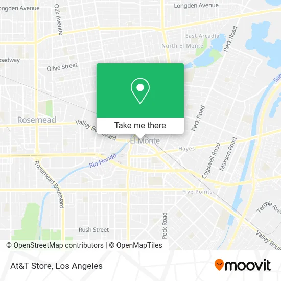 At&T Store map
