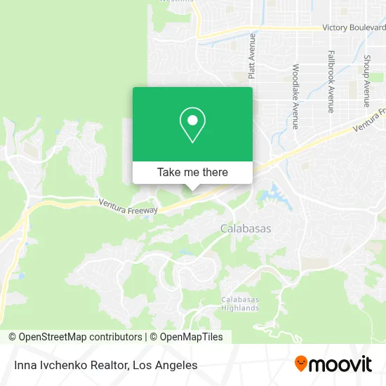 Inna Ivchenko Realtor map