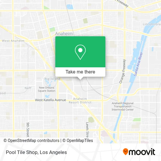 Pool Tile Shop map