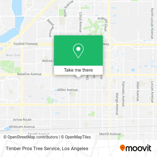 Timber Pros Tree Service map