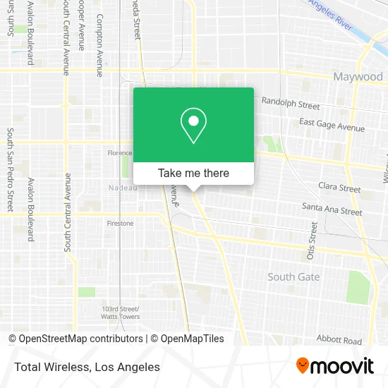 Total Wireless map