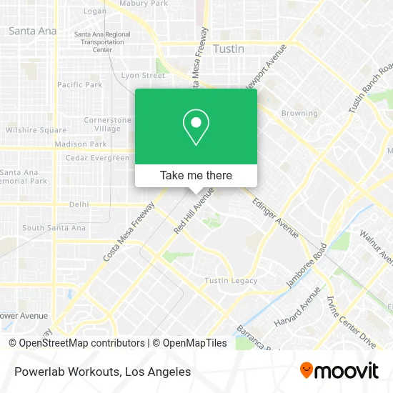 Powerlab Workouts map