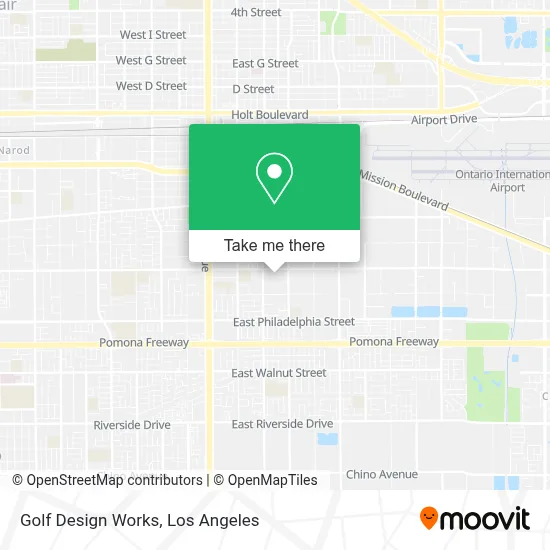 Golf Design Works map