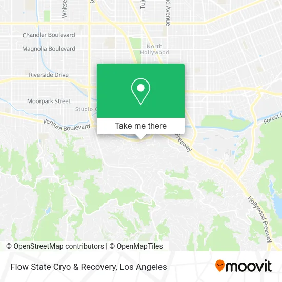 Flow State Cryo & Recovery map