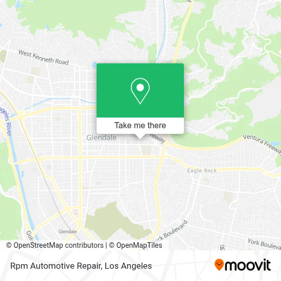 Rpm Automotive Repair map