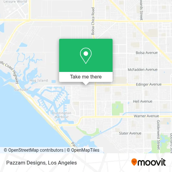 Pazzam Designs map