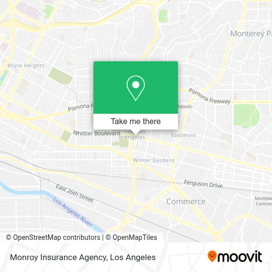 Monroy Insurance Agency map