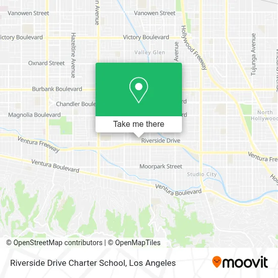 Riverside Drive Charter School map