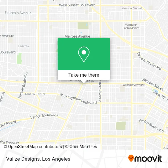 Valize Designs map